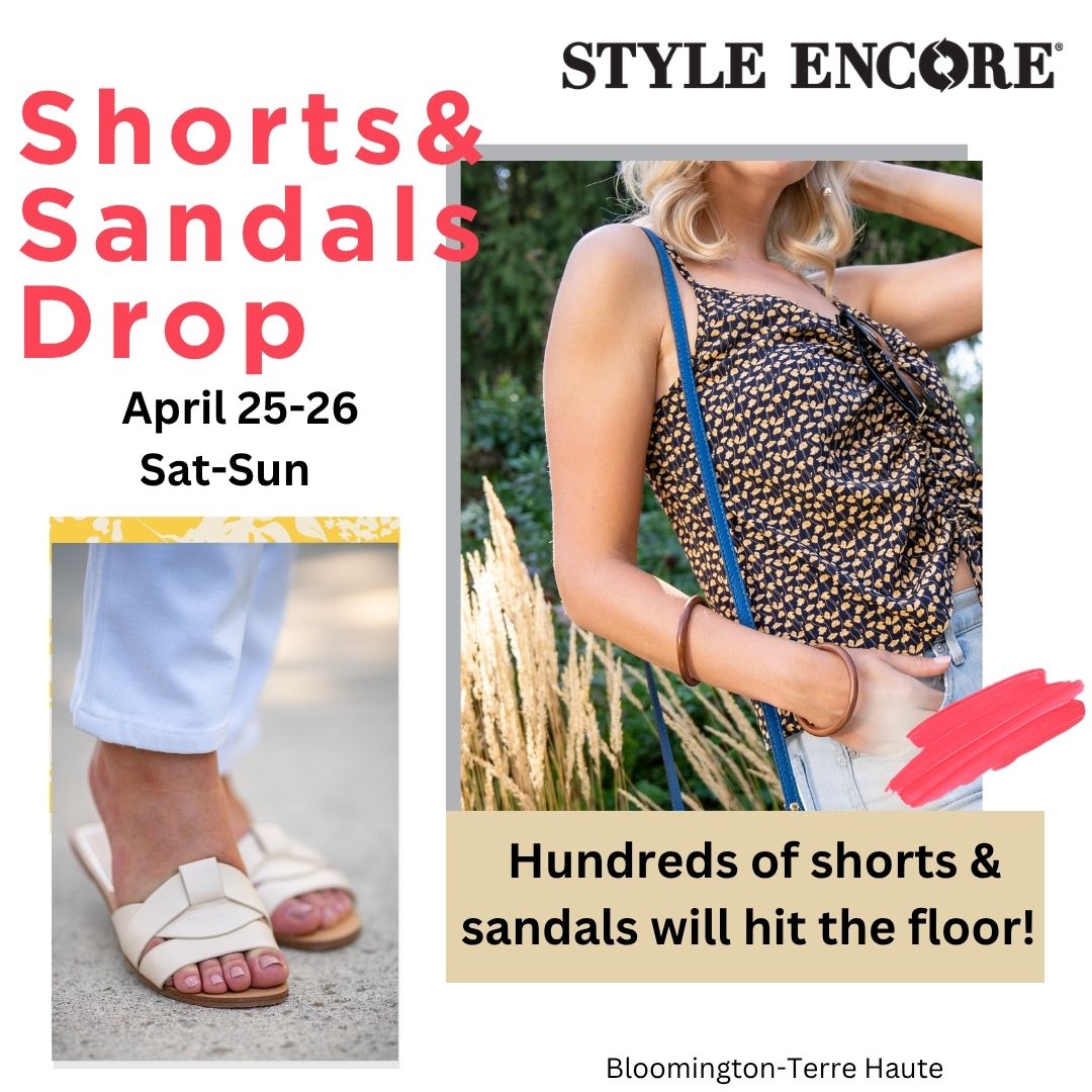 shorts & sandals drop
